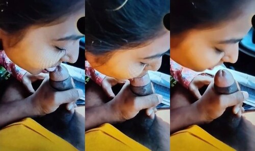 Cute Indian Girl Shows Sucking Dick
