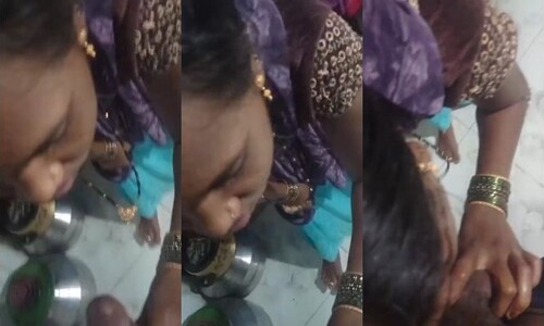 Indian Wife Give Blowjob