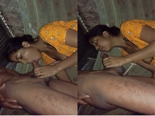 Indian Vlg Wife Blowjob and Fucking Part 4