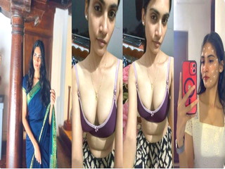 Beautiful Mallu Babe Pressing Boobs Fingering (Updates)