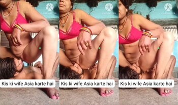 Horny Indian Wife Pussy Licking And Pissing