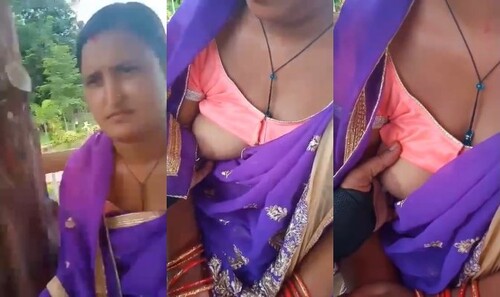 Sexy Indian Wife Boob Pressing By Hubby