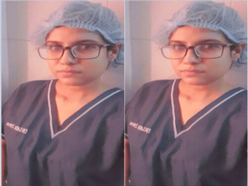 Horny Nasty Dr. Shows Nude Body and Fingering Part 1