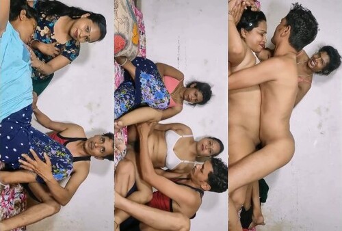 Indian Threesome Cpl Romance and Fucking