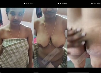 Sexy Indian Tamil Wife Shows Nude Body For Hubby