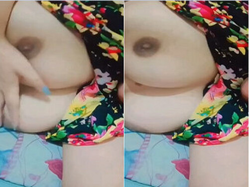Cute Girl Shows Her Boobs