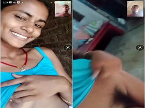 Cute Indian Village Girl Shows Boobs and Pussy