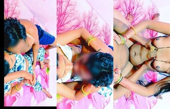 Sexy Indian Wife Kissing and Fucking