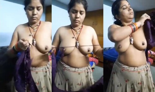 Indian Wife Boobs Video Capture