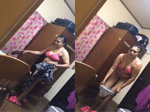 Indian Wife Wearing Cloths Record By Hubby