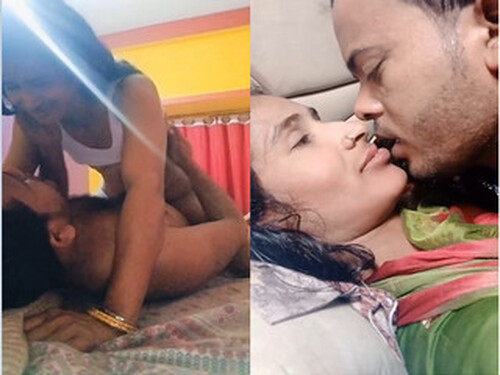 Sexy Indian Girl Kissing and Ridding Lover Dick