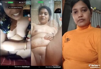 Sexy Indian Bhabhi Shows Nude Body On VC