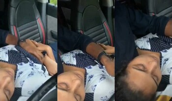 Cute Indian Girl Boobs Pressing By Lover
