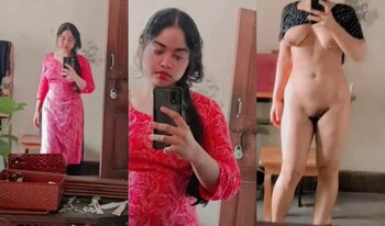 Cute Indian Girl Record Nude Selfie