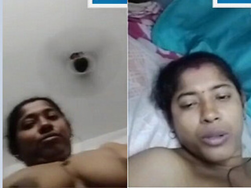 Horny Indian Bhabhi Shows Boobs and  Masturbating Part 2