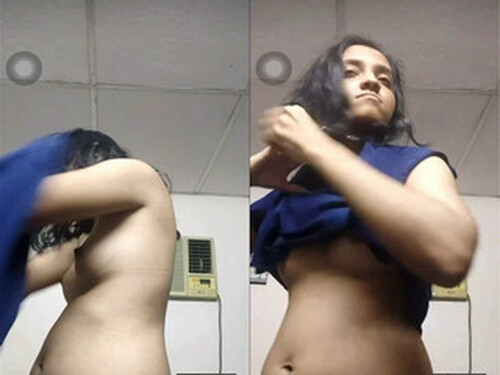 Horny Indian Girl Striping and Fingering
