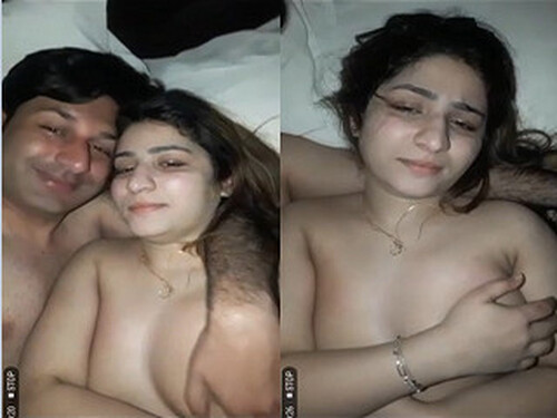 Paki CPl Romance and Boobs pressing