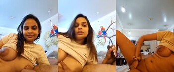 Sexy Indian Girl Shows and Play With Lover Dick
