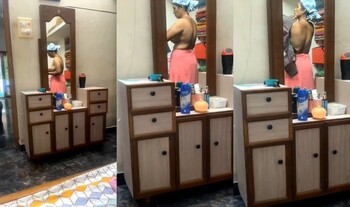Indian Aunty Wearing Cloths