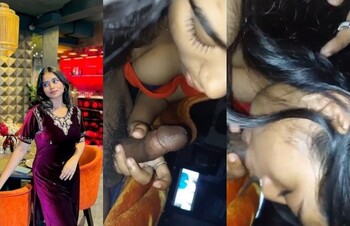 Sexy Indian Girl Sucking Lover Dick