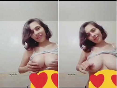 Cute Indian Girl Showing Her Boobs
