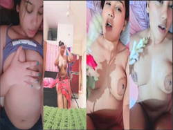 Sexy Figure Bengali Tiktoker Pressing Boobs Dancing Fingering (Updates)