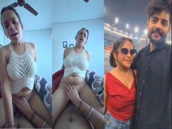 Beautiful BigAss Sexy Indian Horny Gf Blowjob Riding Asshole Captured