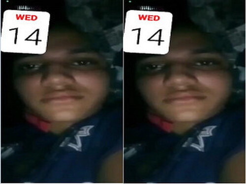Cute Indian Girl Shows Boobs On VC Part 1